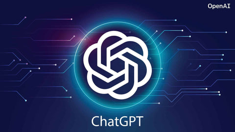 Le logo de ChatGPT sur un fond bleu pour vous apprendre comment utiliser ChatGPT