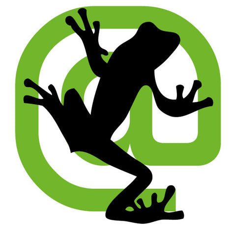 Logo de Screaming Frog, un outil d'audit SEO dont l'utilisation est enrichie par une formation en intelligence artificielle