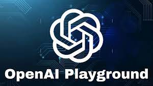 Logo de OpenAI Playground, un outil qui sert de générateur de contenu