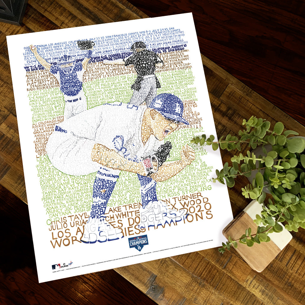 Julio Urias Baseball Paper Poster Dodgers 2 - Julio Urias - Sticker