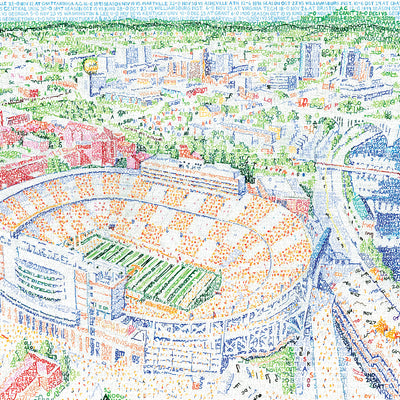 Yankee Stadium Print, Artist Drawn Baseball Stadium, New York Yankees  Baseball – fine-art-print – 8-x-8
