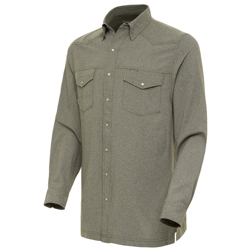 GameGuard Deep Water Pearl Snap Shirt | Long Sleeve