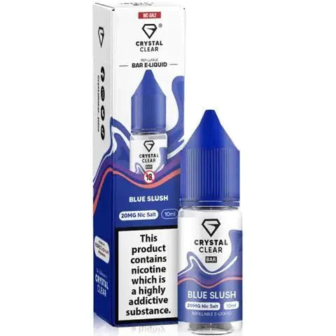 Crystal Clear Nic Salts 10ml- Pack of 10 - Vape Club Wholesale