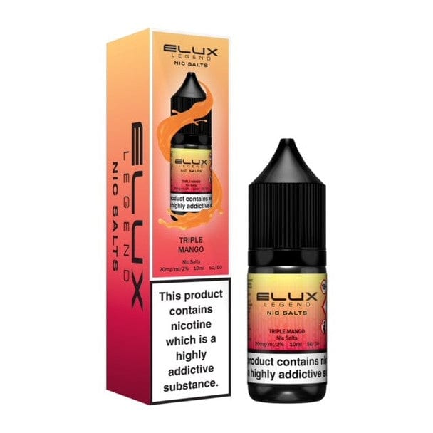 Elux Legend Nic Salts - 10ml E-liquids - Box of 10 - Vape Club Wholesale