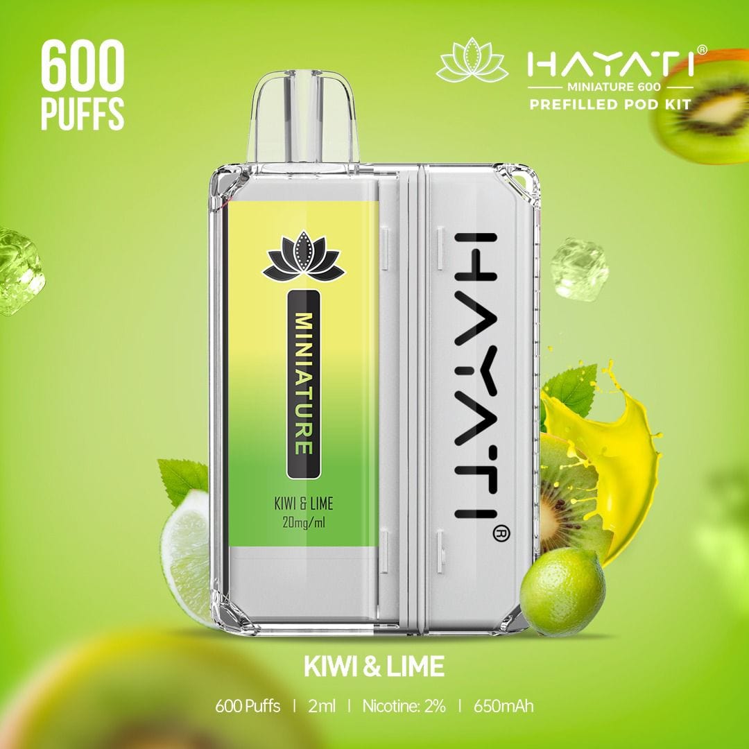 Hayati Miniature 600 Prefilled Pod Kit - Box of 5 