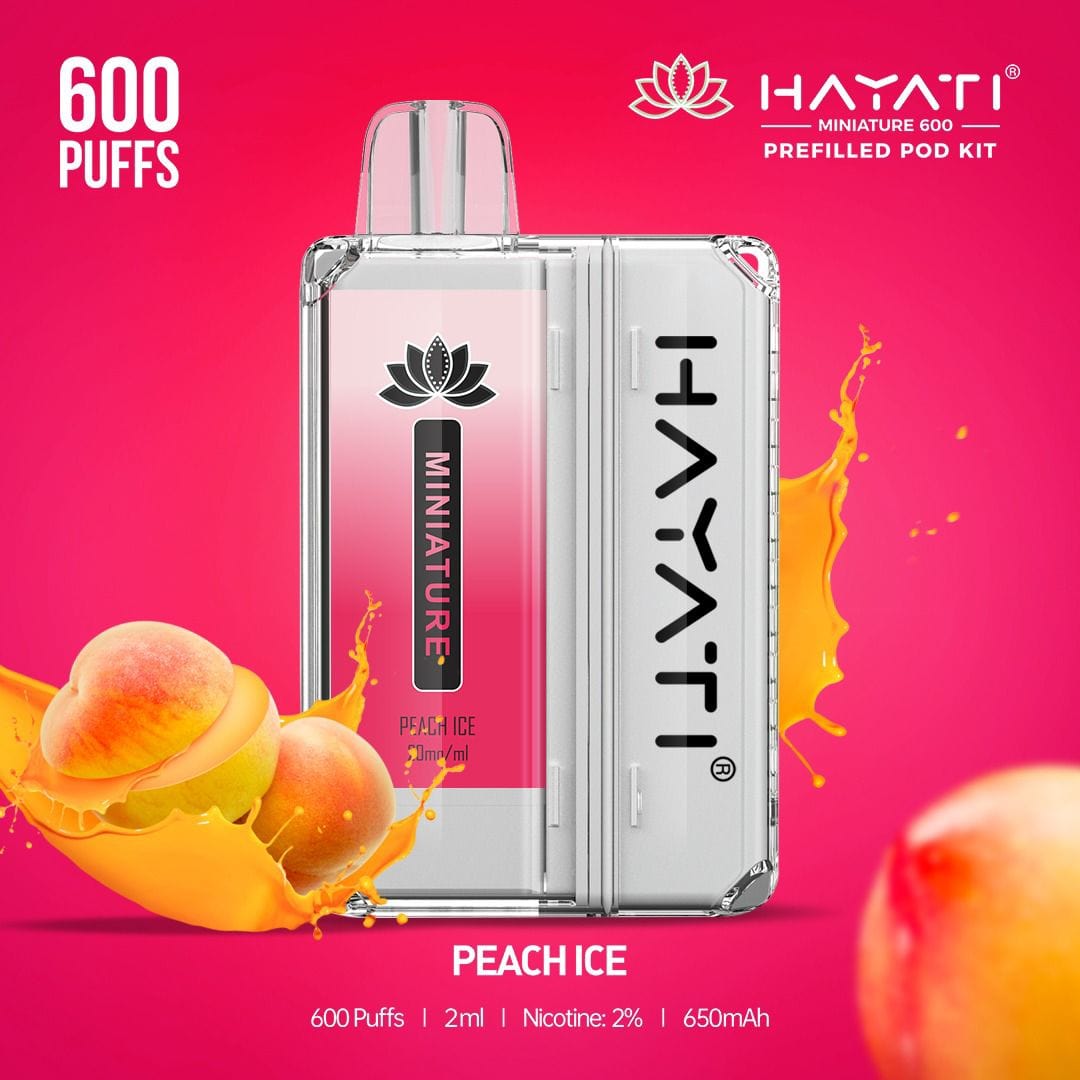 Hayati Miniature 600 Prefilled Pod Kit - Box of 5 - Vape Club Wholesale