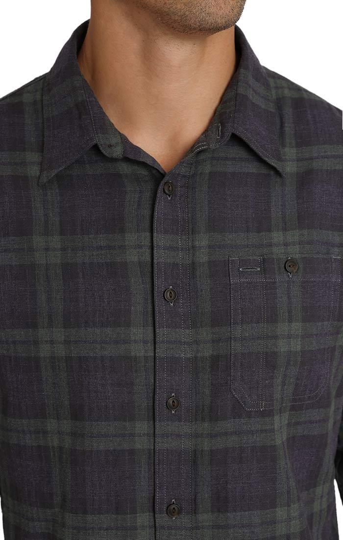 Indigo Plaid Workshirt