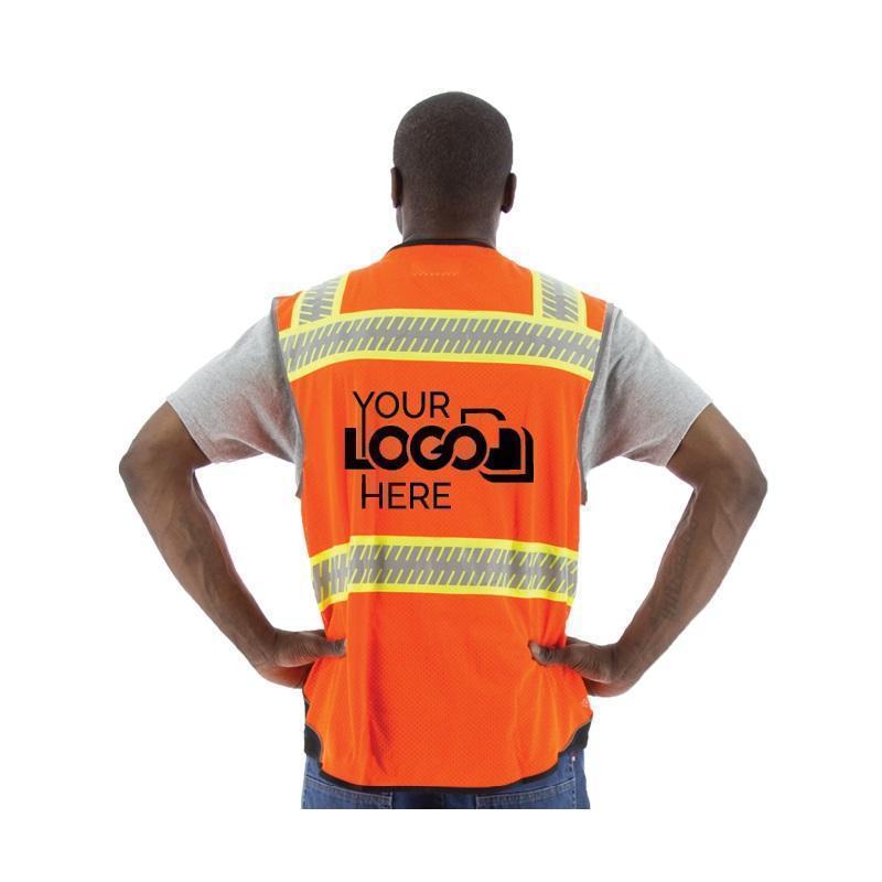 Custom Safety Vests with Logo. Custom Logos or Text. — Global