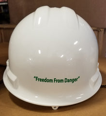 Custom BNB Hard Hat Back