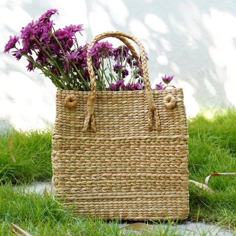 Handwoven Ecofriendly Kauna Grass Handbag