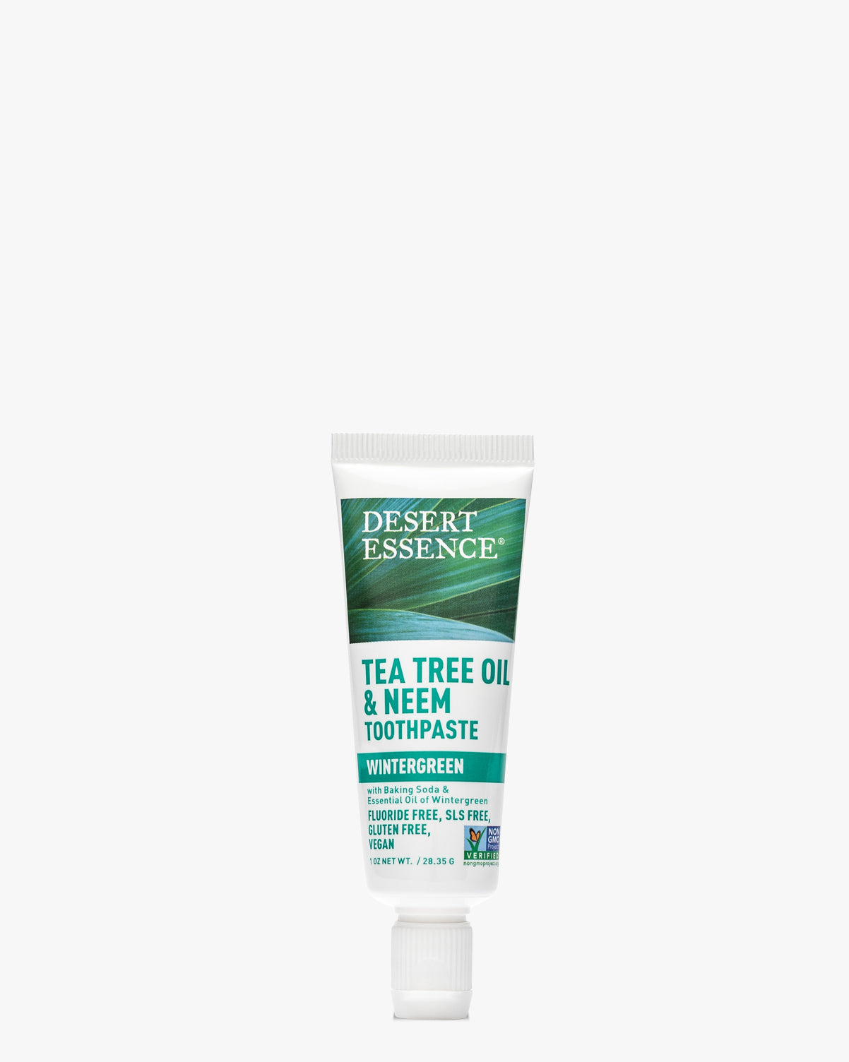 Tea Tree Oil & Neem Travel Size Wintergreen Toothpaste