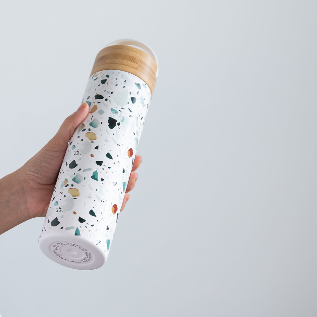 12 oz Welly Travel Tumbler with Tea Infuser - Fiddleheads Coffee Roasters