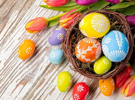 Basket full of Easter Eggs – All Diamond Painting