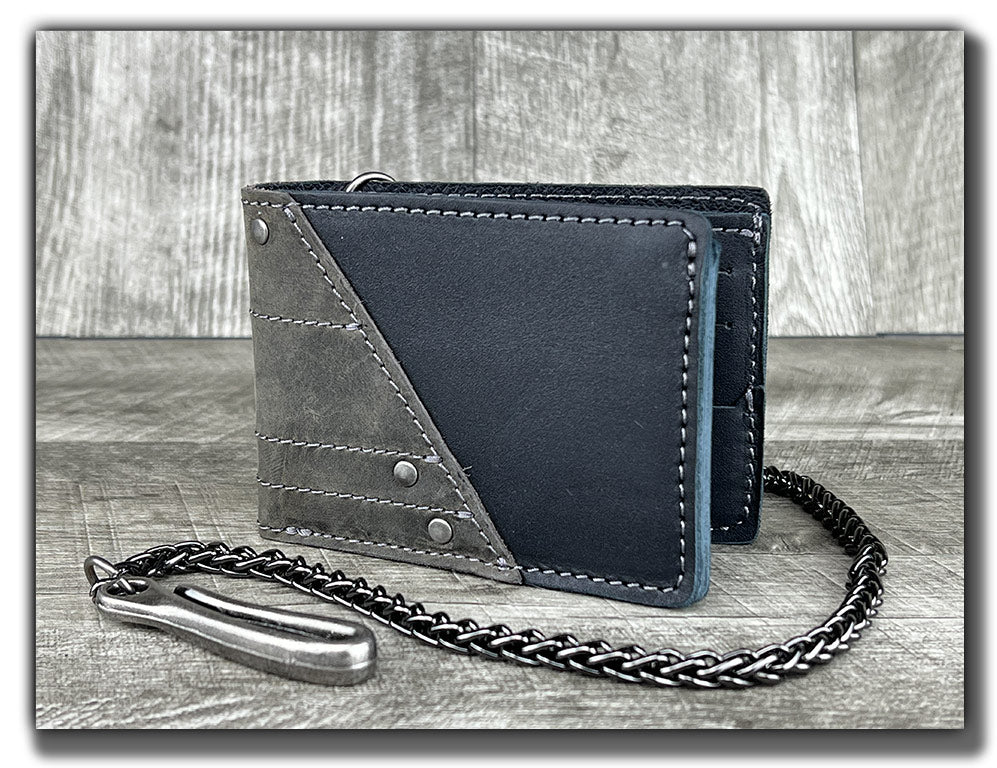 Leather Belt Loop Wallet Chain 24