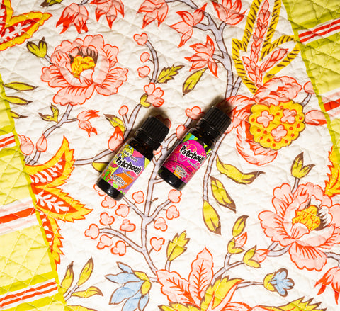 frankie and myrrh dark aged patchouli and regular patchouli