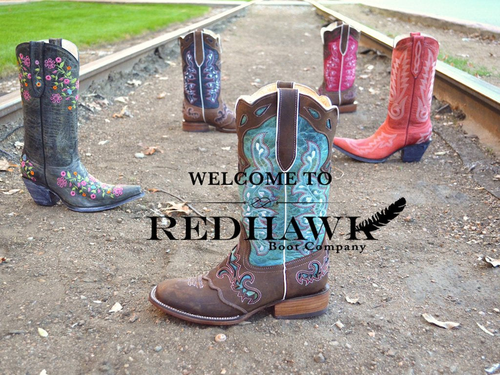 red hawk work boots