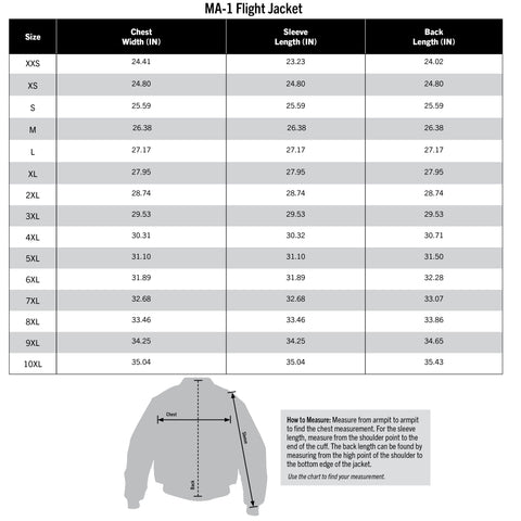 Rothco MA-1 Flight Jacket with Patches – Grunt Force