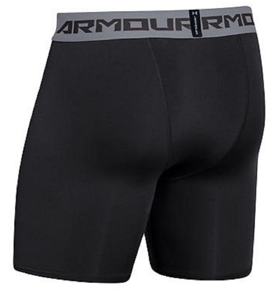 Under Armour HeatGear Compression Shorts - UA Mid-Length Athletic Work ...