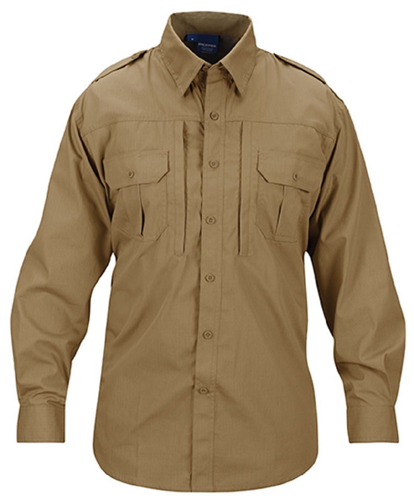 Propper Lightweight Tactical Shirt - Men's Long Sleeve Button Up ...