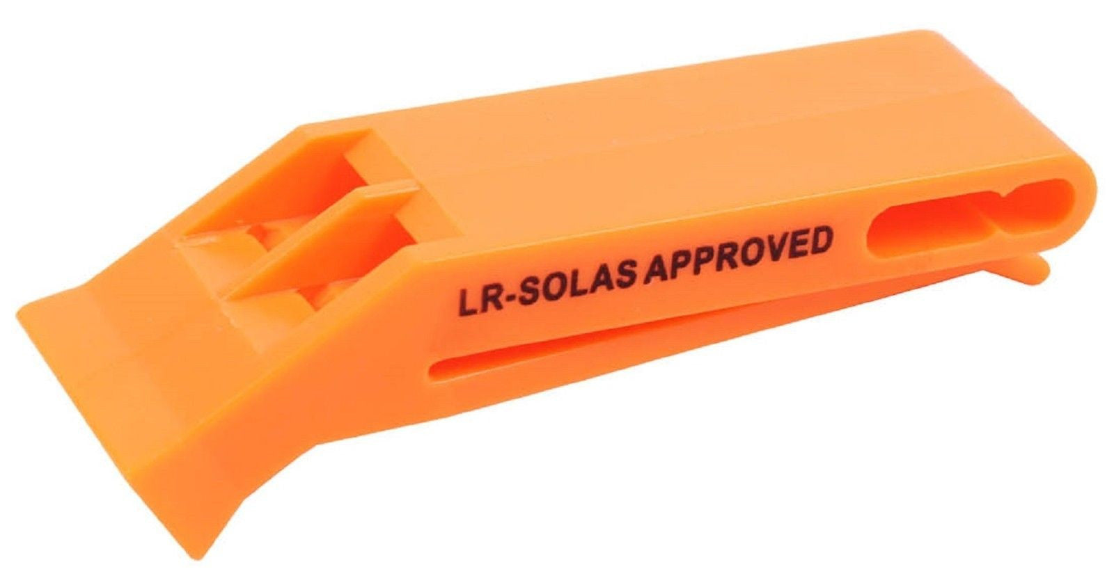 orange safety whistle