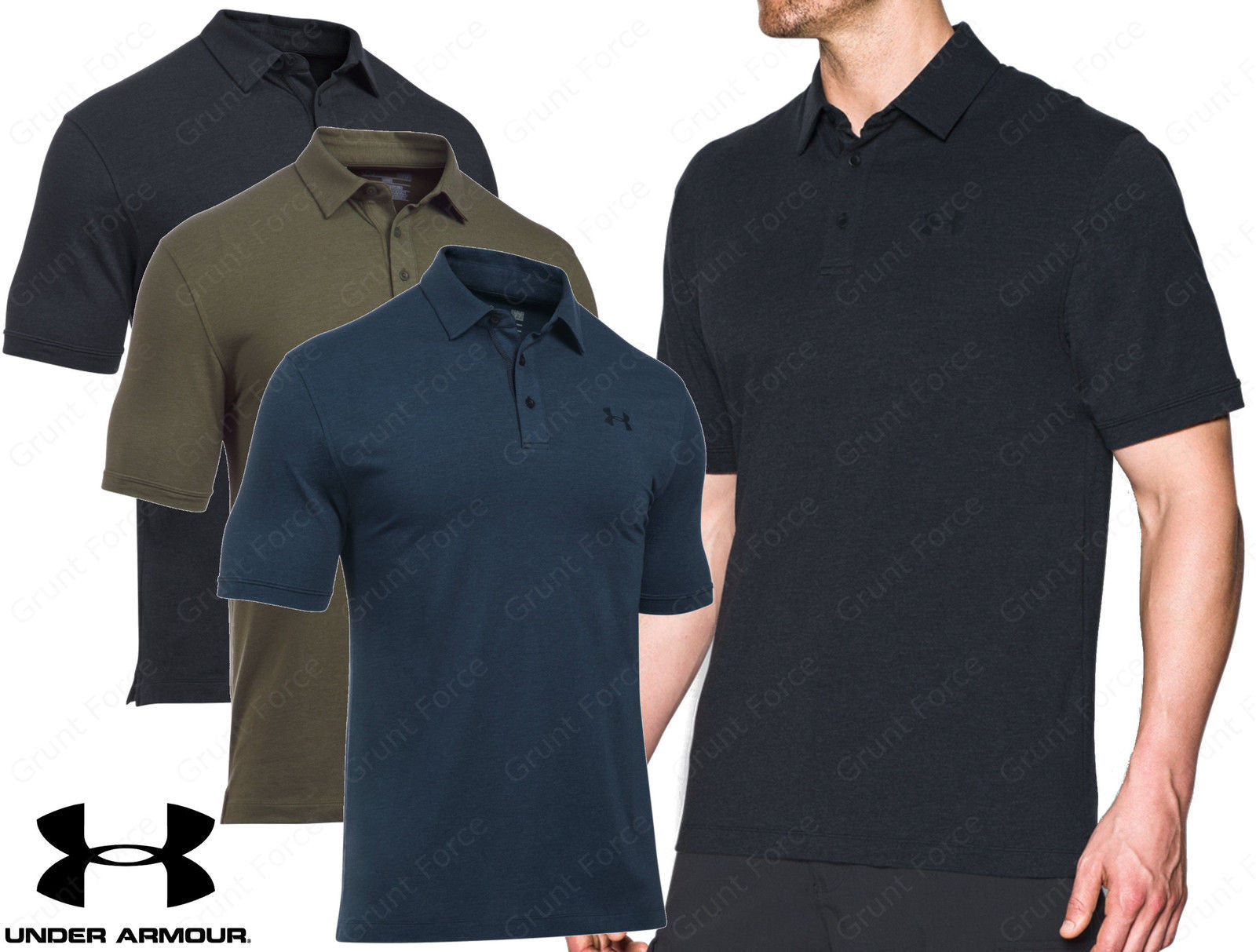 under armour men's tactical polo