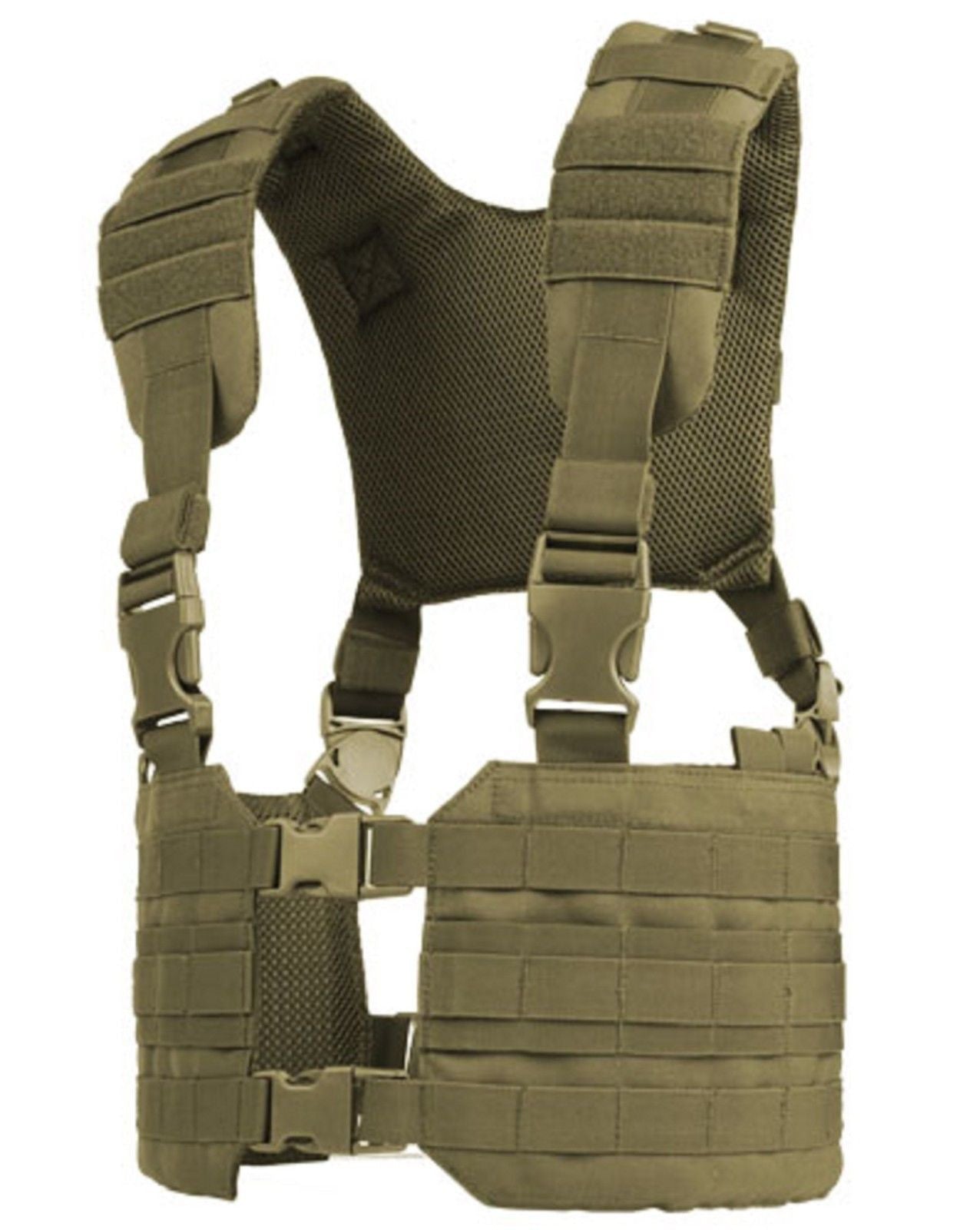 Condor MCR7 Ronin Chest Rig Quick Release Padded MOLLE Tactical H-Harn ...