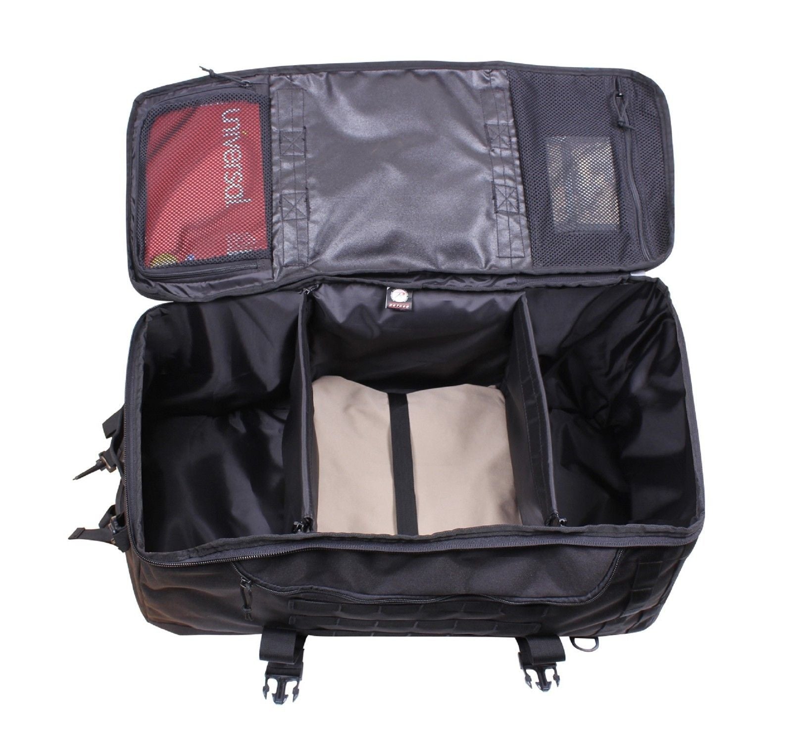 Black 3 In 1 Convertible Mission Bag 26