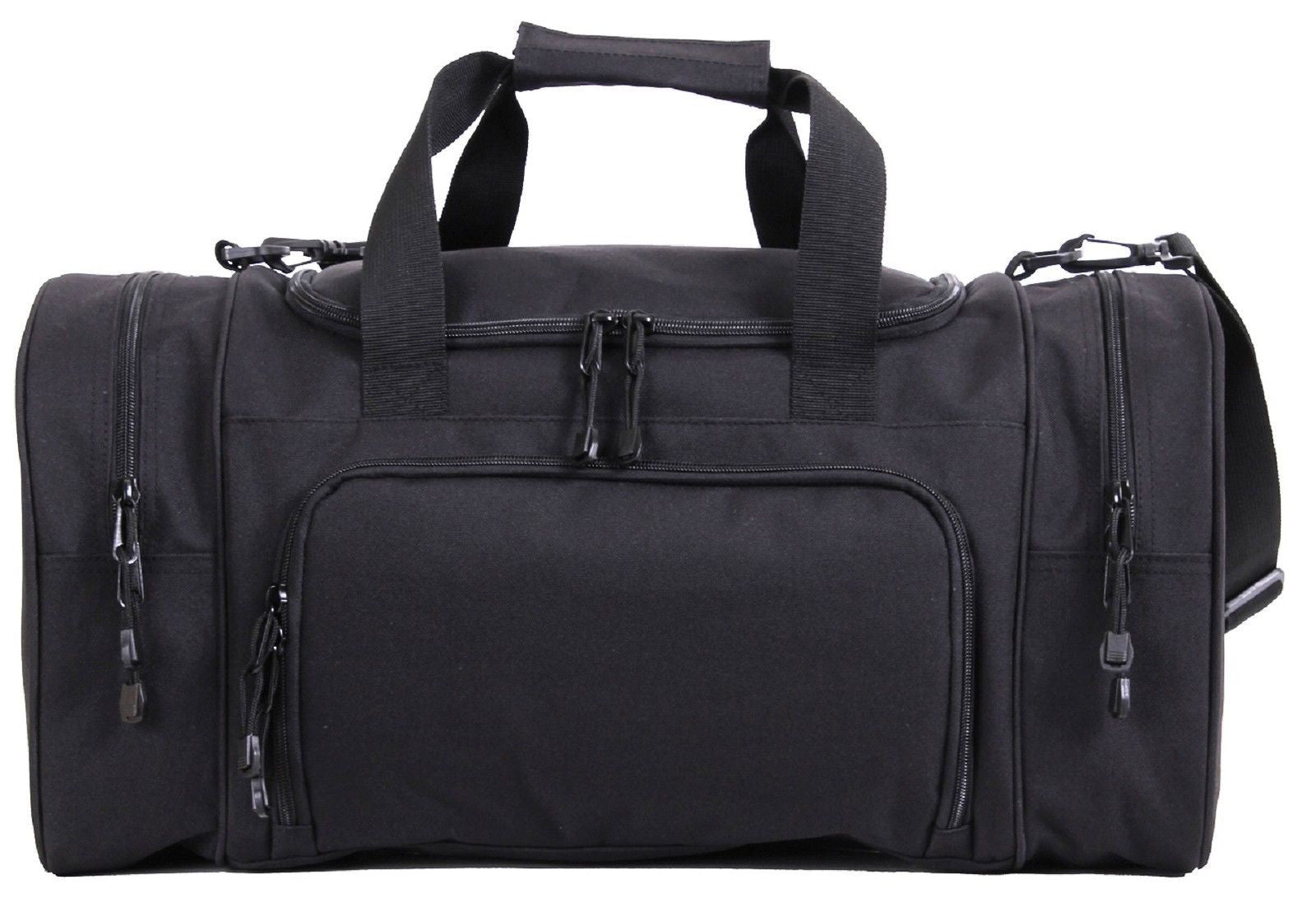 Black Sport Duffle Carry On Bag Versatile Rothco 21" Gym Travel & Wo