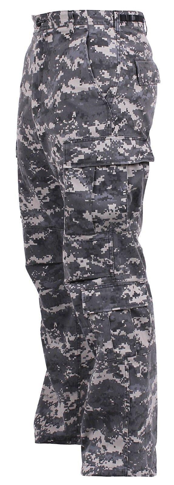 Men's Subdued Urban Digital Camouflage Military Fatigue Cargo Pants S ...
