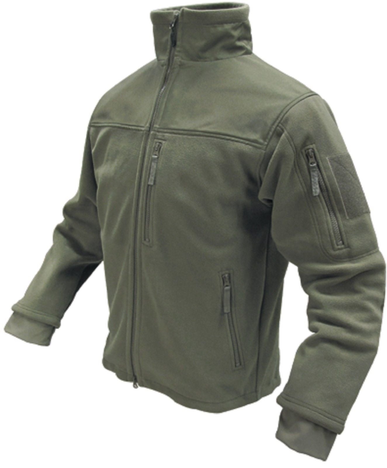 Condor Outdoor Alpha Fleece Tactical Jacket - Reinforced All Weather J ...