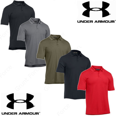 under armour fitted polo