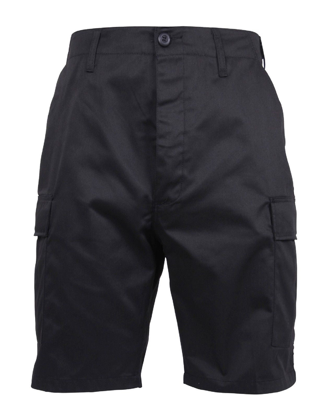 Mens Black BDU Cargo Shorts - Rothco Zip Fly Tactical Combat Shorts 59 ...