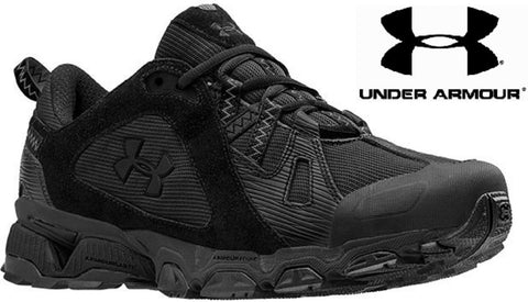 under armour all black sneakers