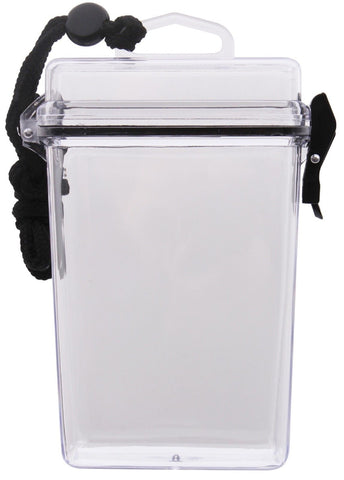 clear waterproof container