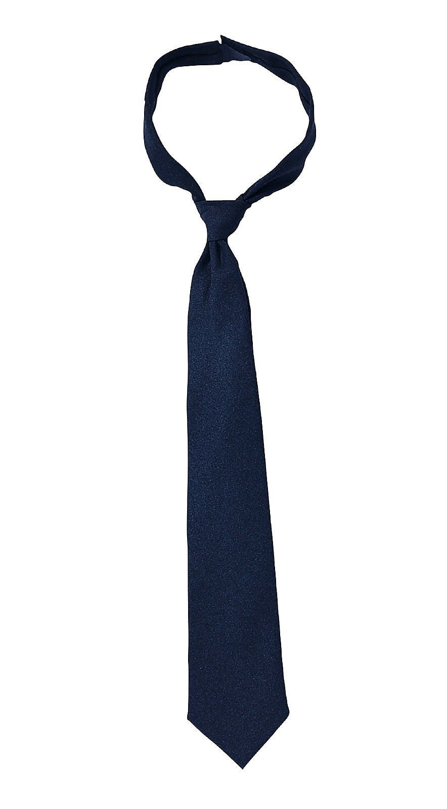 Men's Black & Navy Blue Neck Tie 18