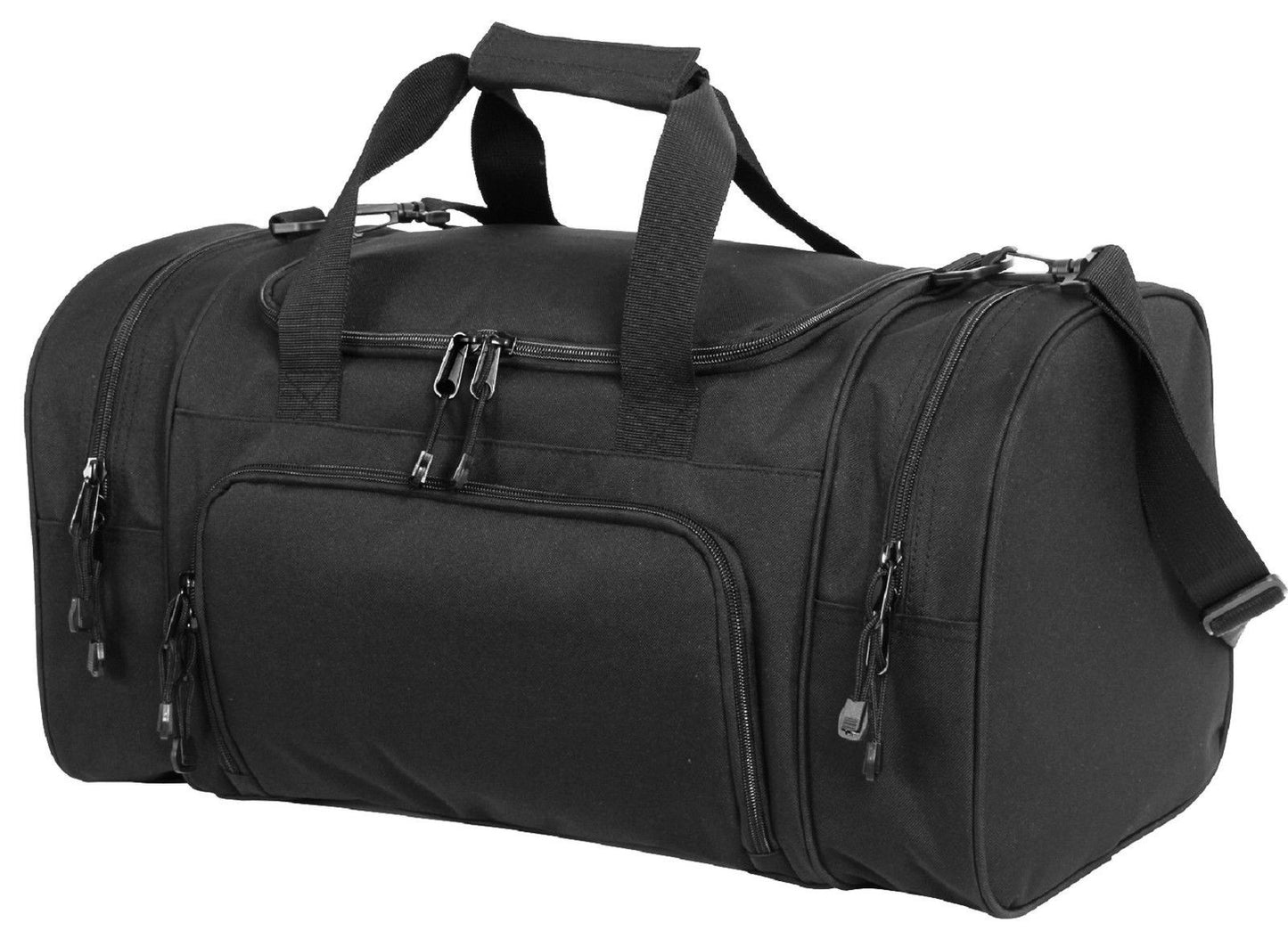 Black Sport Duffle Carry On Bag Versatile Rothco 21 Gym Travel And Wo Grunt Force 