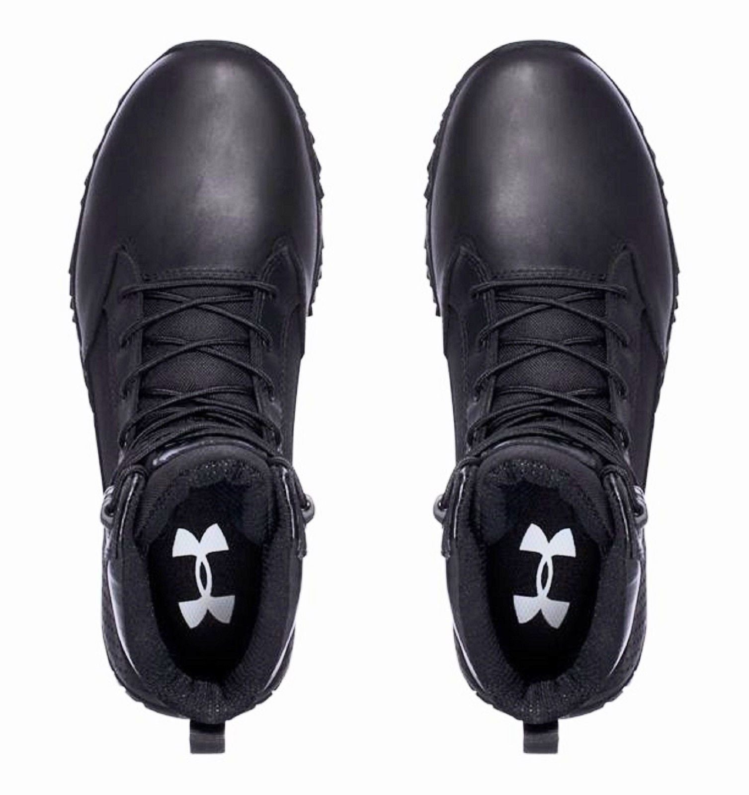 under armour black work shoes