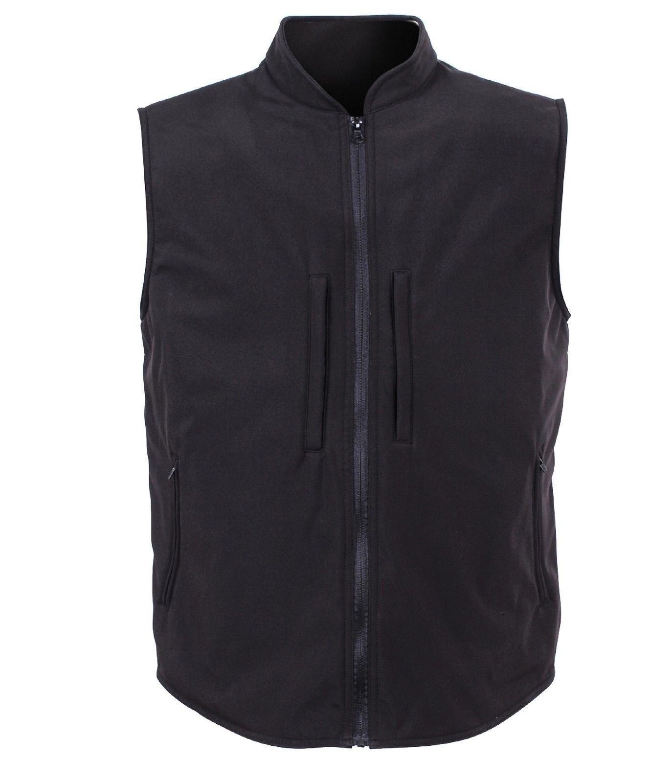 Men's Black Concealed Carry Waterproof Soft Shell Vest – Grunt Force