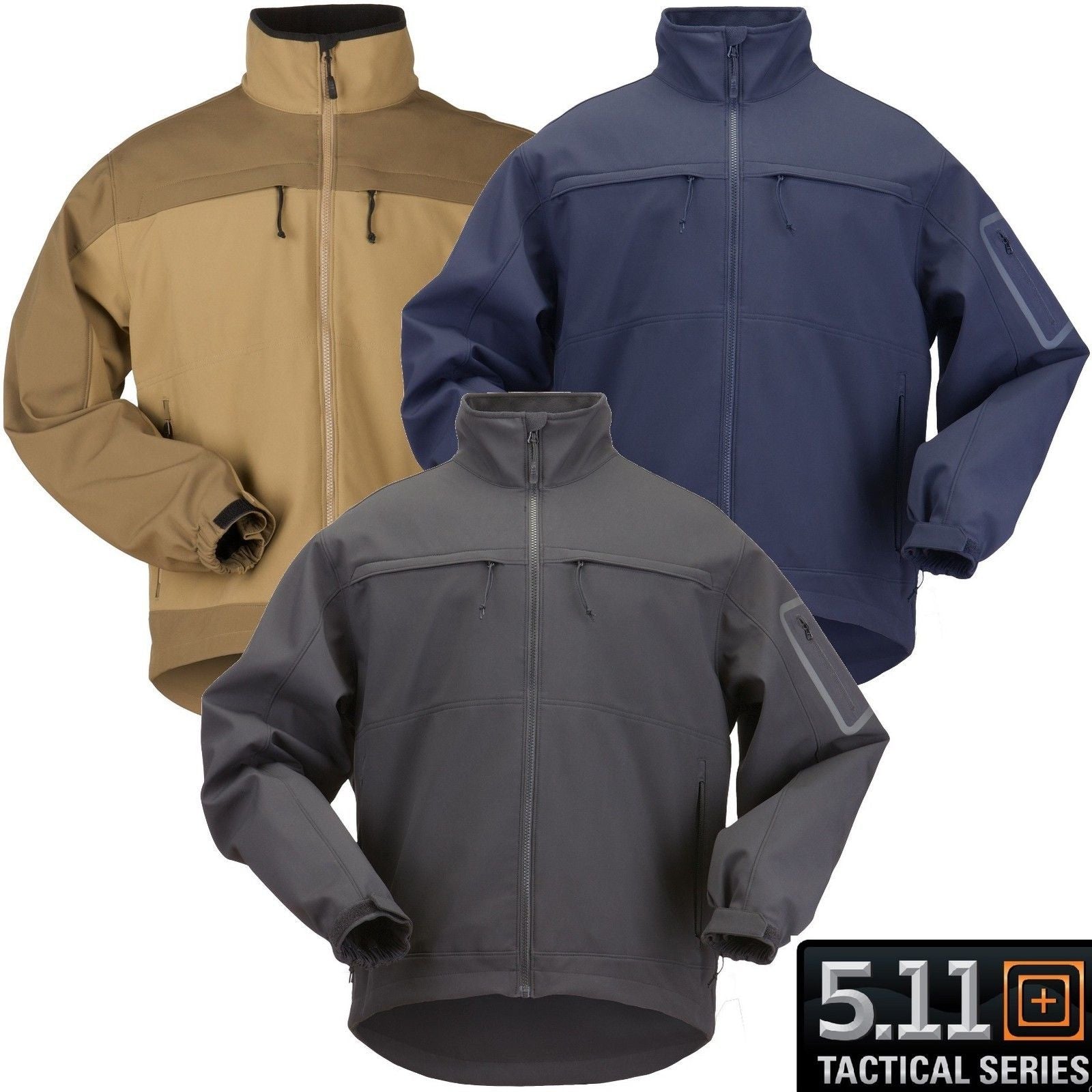 5.11 Tactical Chameleon Softshell Jacket Mens Low Profile High Perform ...
