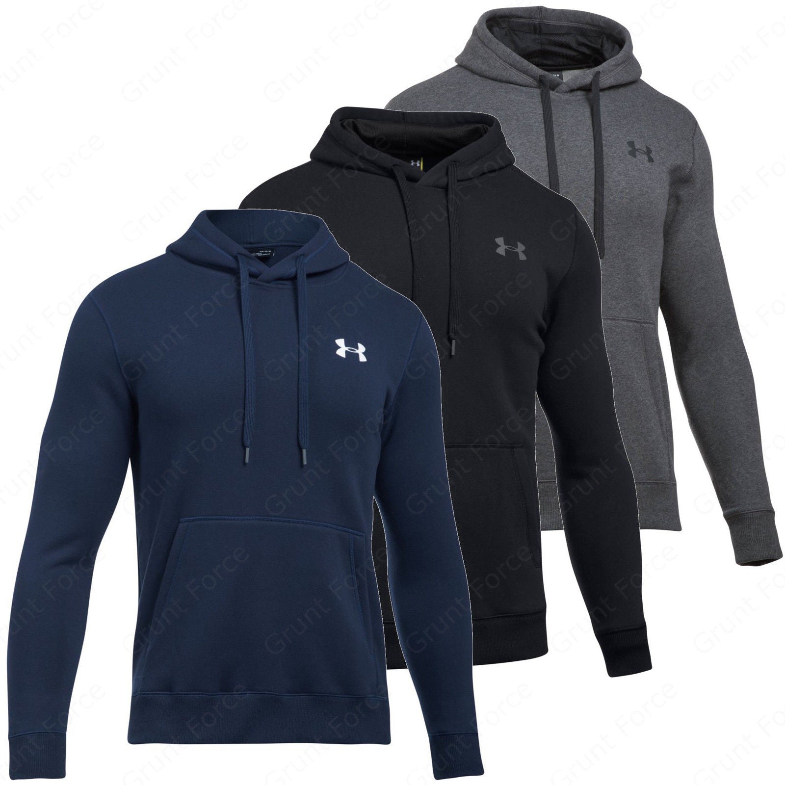 under armour rival fleece fitted hoodie