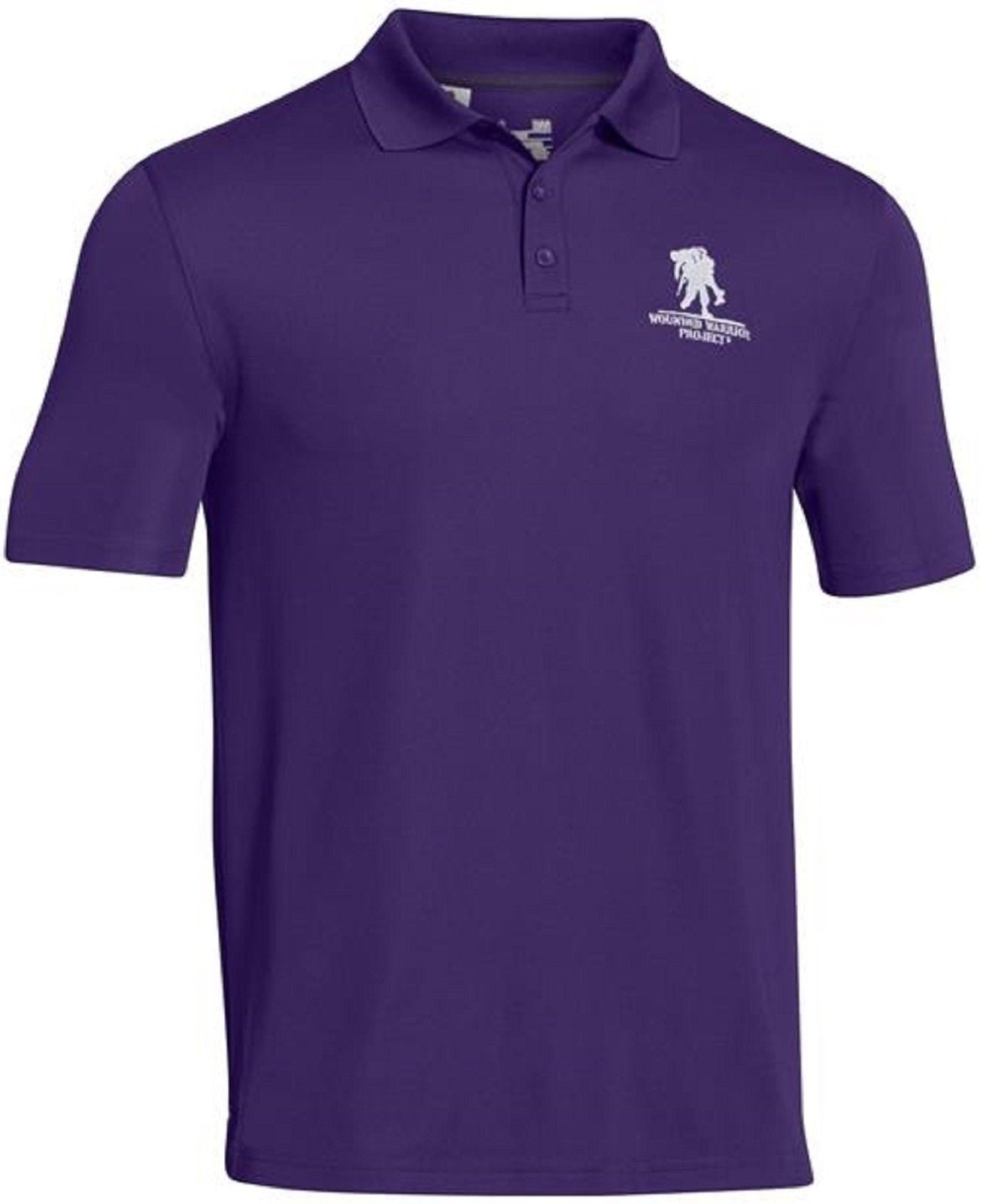 Under Armour Performance Polo Shirt Wounded Warrior Project Collared G ...