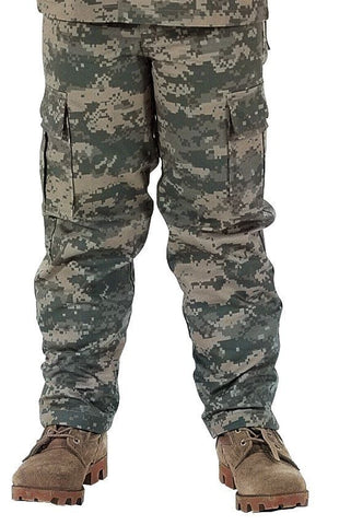 Kids Military Type Digital BDU Pants - Childs Army Uniform BDUs – Grunt ...