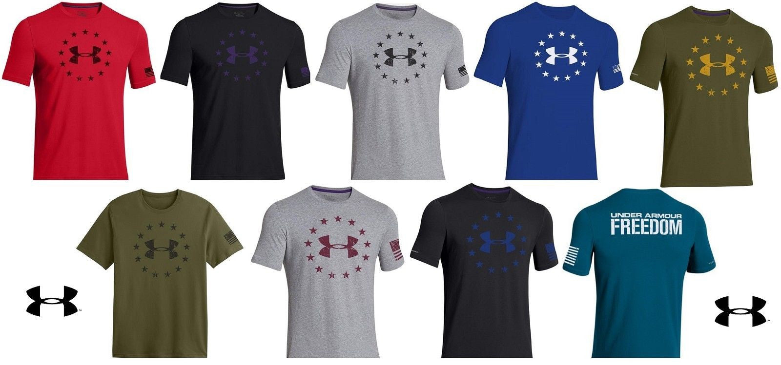 under armor freedom shirts