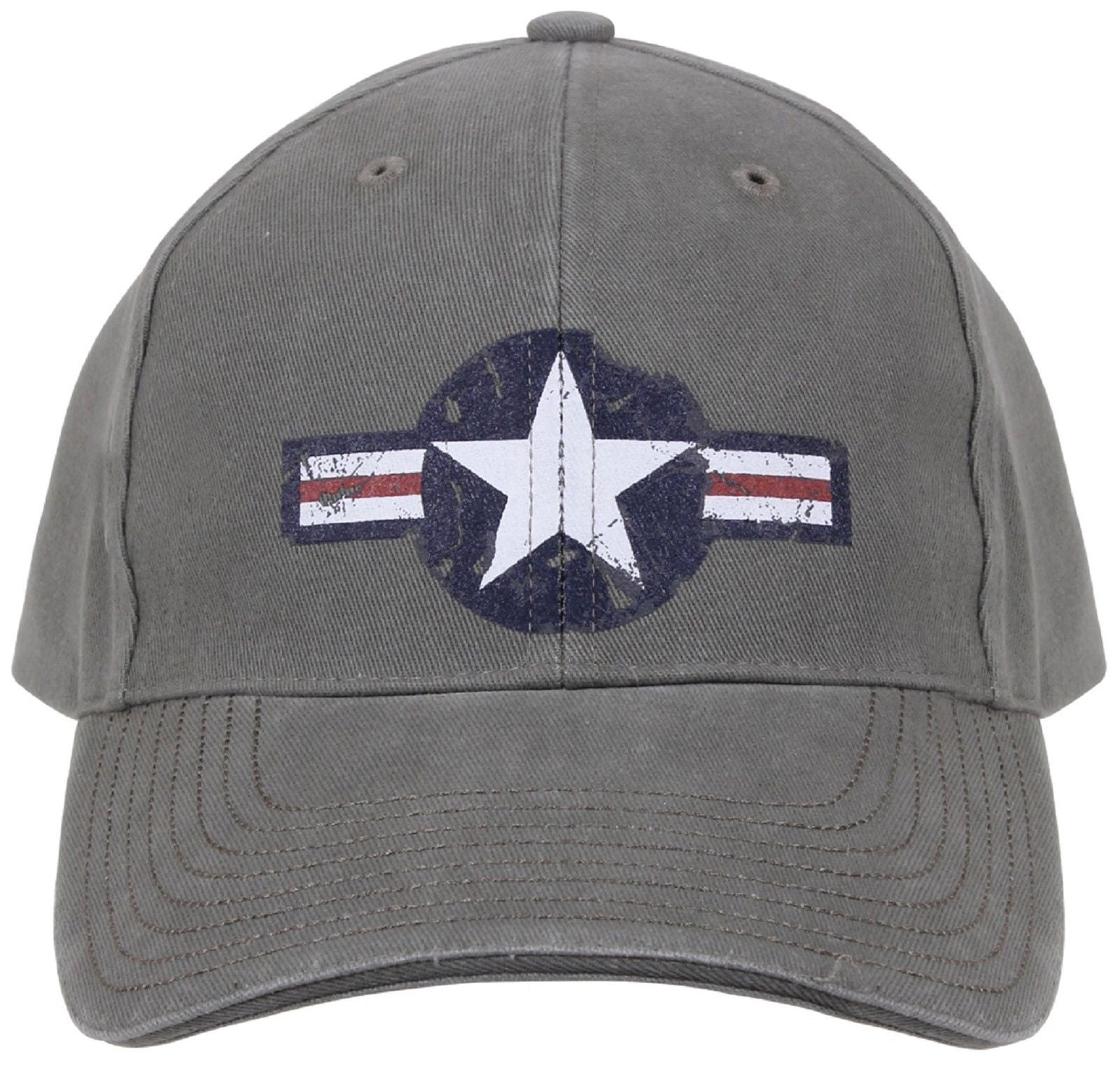 Men's Low Profile ARMY Air Corp Logo Military Adjustable Baseball Cap