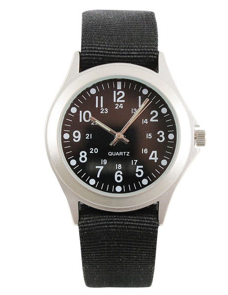 Military Style Quartz Watches Black, OD, Tan G.I. Type Classic Analogu ...
