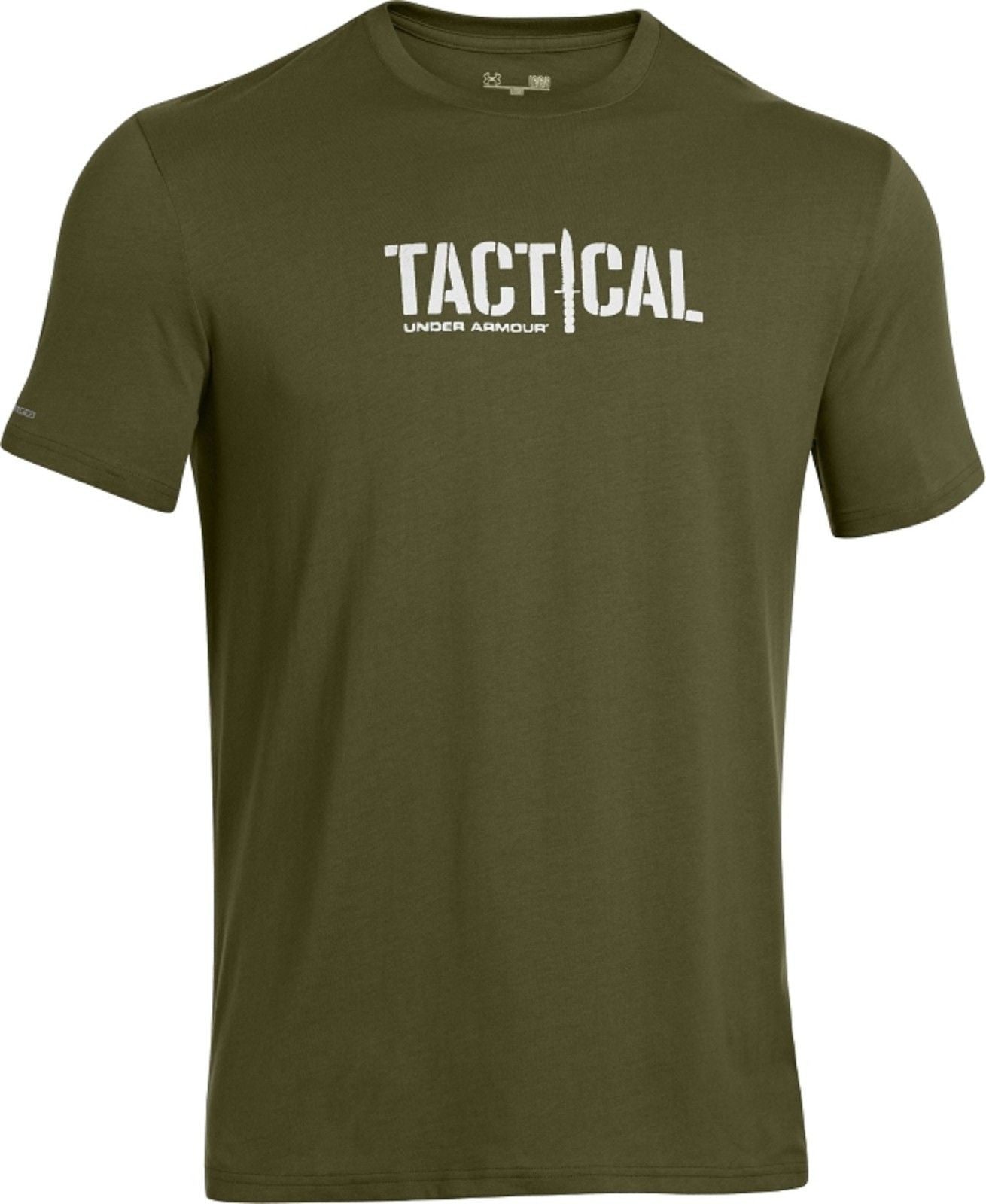 Men's Under Armour Tactical Logo T-Shirt - UA Cotton ...