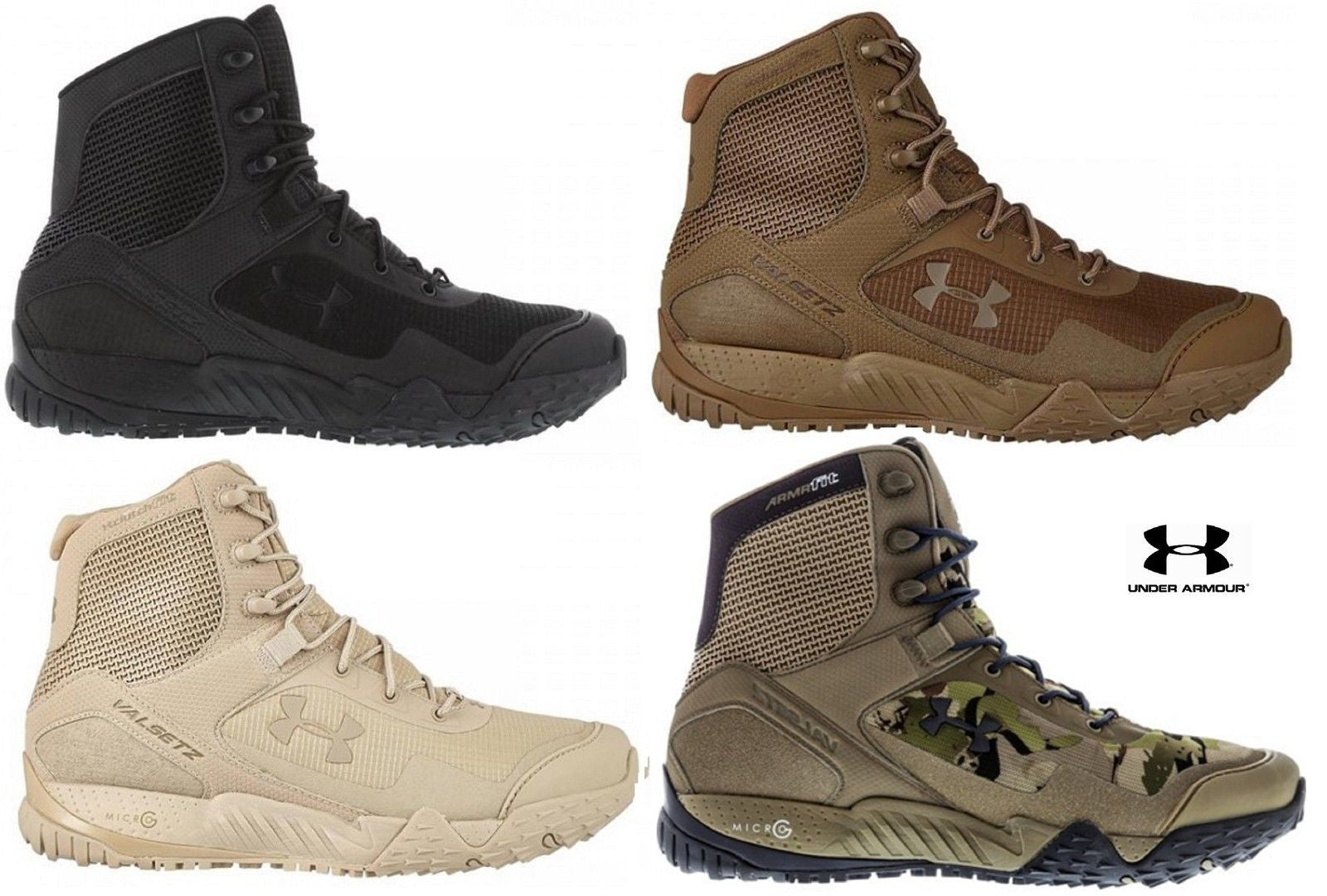 under armour coyote brown military boots