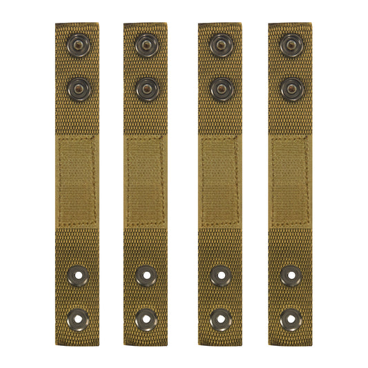 D-Ring Belt Keepers (Set of 4 with snaps)