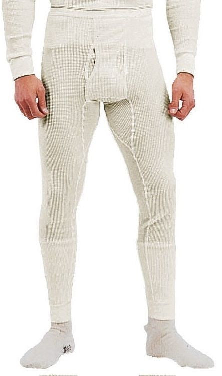 Extra Heavyweight Thermal Knit White Underwear - Long John Winter Clot –  Grunt Force