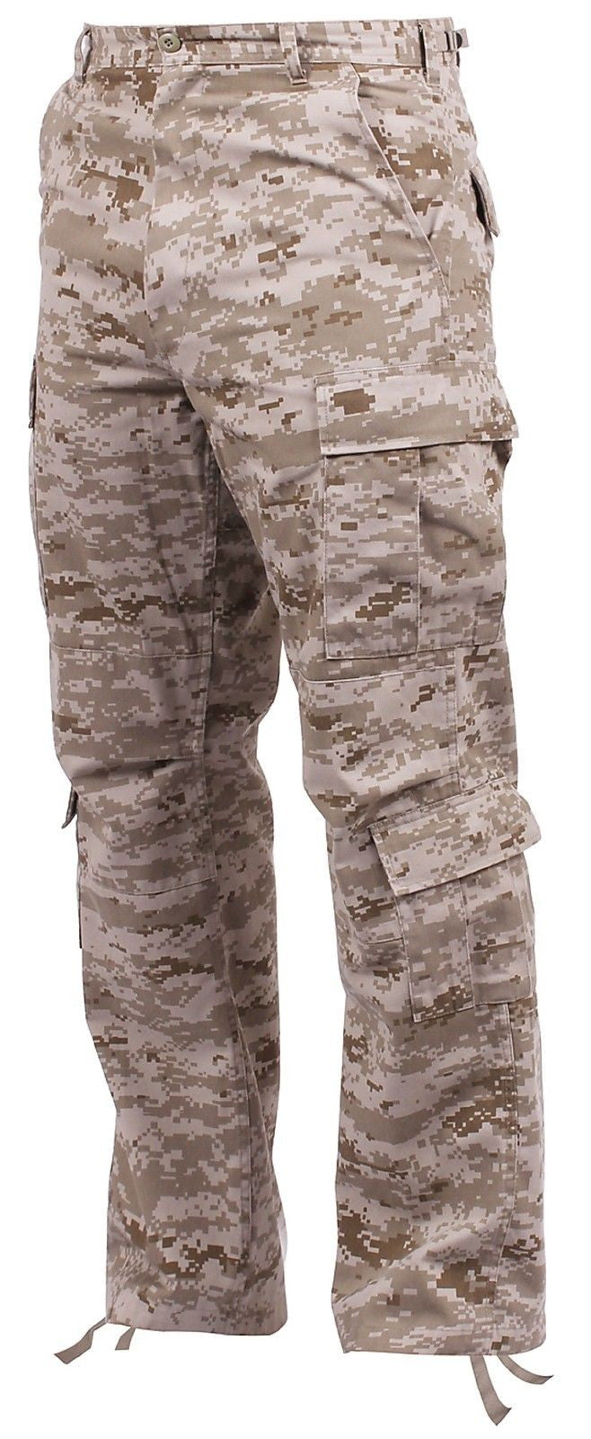 Men's Desert Digital Camouflage Military Fatigue Cargo Pants – Grunt Force